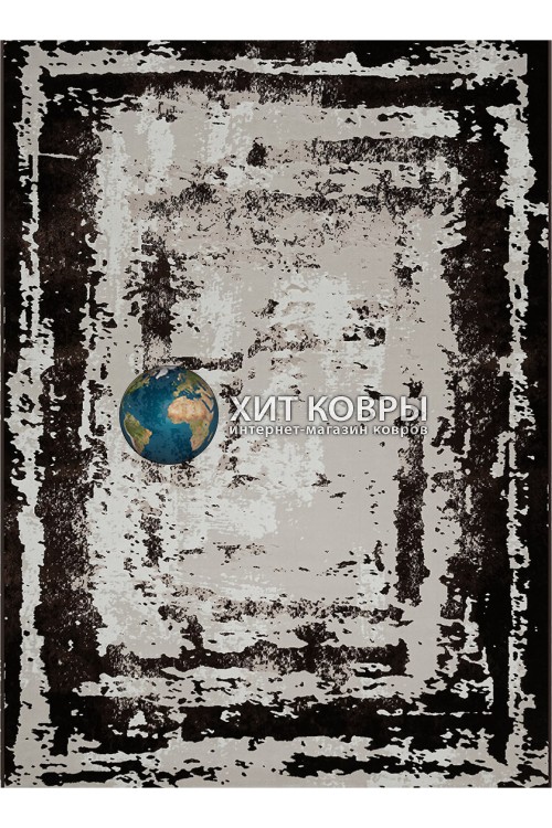 Российский ковер Rimma Lux 36897 Бежевый-коричневый